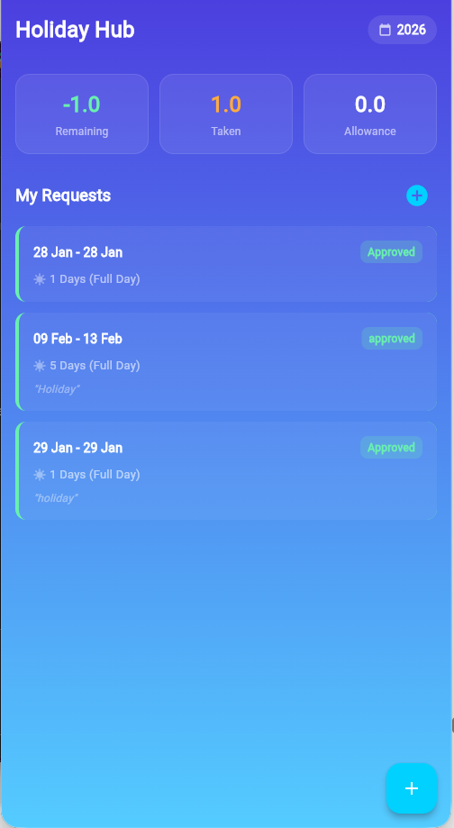 Virtulum Holiday Hub